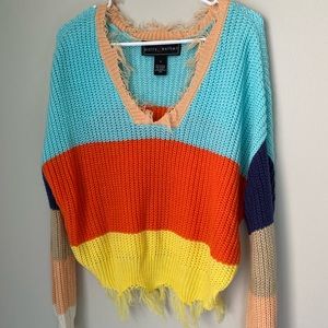 Polly and Ester long sleeve fray shirt!